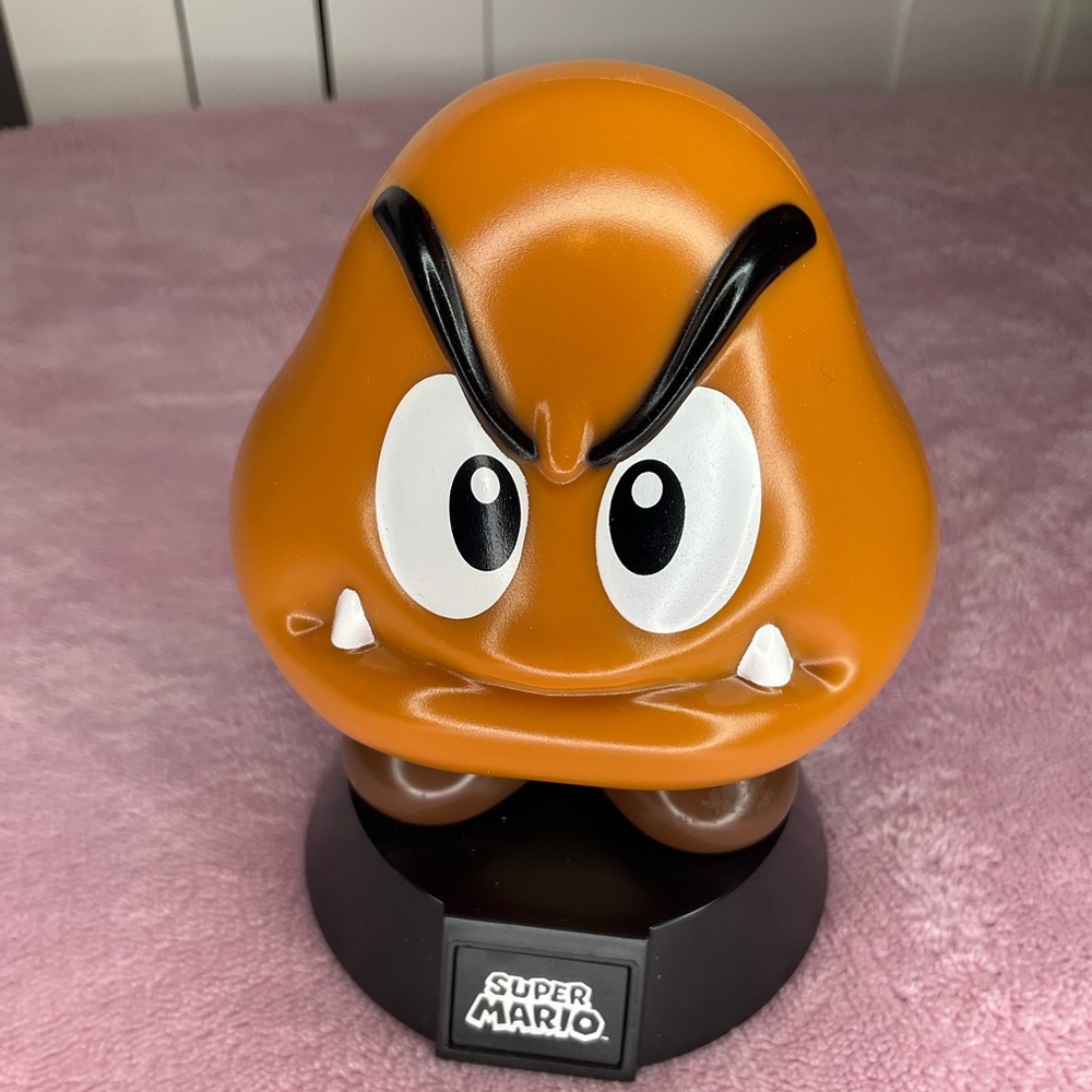 Supermario Goomba mini kids night light